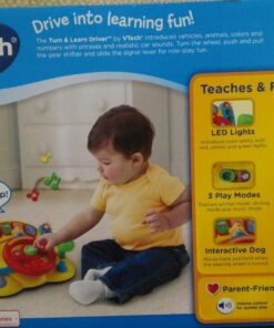 VTech Turn and Learn Driver Amazon Exclusive,Orange Orange Standard Packaging 39 71FTmMqB8iL