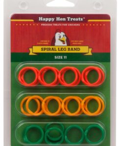Happy Hen Treats Spiral Leg Bands for Pets, Size 11 11 71FU7NsmhML