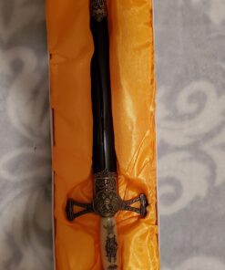 Whetstone Cutlery Medieval Double Edged Stainless Steel Dagger, Brass 40 71FUSVcUPRL