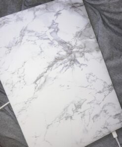 MOSISO Compatible with MacBook Pro 13 inch Case M2 2023, 2022, 2021-2016 A2338 M1 A2251 A2289 A2159 A1989 A1708 A1706, Plastic Pattern Hard Shell Case&Keyboard Cover&Screen Protector,White Marble 60 71FVNfHYujL