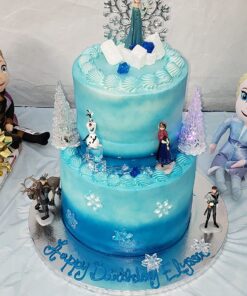 Winter Wonderland Princess Elsa Frozen Birthday Cake Topper Set 42 71FVQbe9KxL