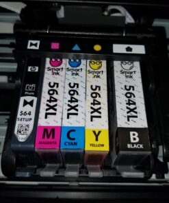 Smart Ink Compatible Ink Cartridge Replacement for HP 564 XL 564XL High Yield 10 Combo Pack (4 Black & 2 C/M/Y) for DeskJet 3520 3522 Photosmart 7520 6520 5520 7525 5514 7510 OfficeJet 4620 Printers 69 71FVZCg08NL