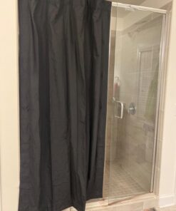 Amazon Basics Portable Window Blackout Curtain Shade with Suction Cups for Travel, 2-Pack, 78"L x 50"W, Black 36 71FVx zLuhL