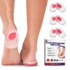 Heel Cups Plantar Fasciitis Inserts (3 Pairs) Silicone Heel Pads for Women or Men | Bone Spurs Heel Pain Relief | Gel Heel Protectors | Sore Feet Bruised Heel Treatment | Gel Shoe Insole (Small) Small/Medium (Pack of 6) 42 71FWRRNyMAL