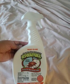 Bed Bug Spray by Bed Bug Patrol - Natural Bed Bug Killer - Child - Pet Safe - Plant Based - Non-Toxic - Repellent Spray - Recommended for Home, Vehicles, Mattresses & Furniture - 48 oz (2-Pack 24oz) 24oz (2 Pack) 37 71FWdlDfWKL