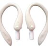 EARBUDi Ear Hooks Compatible with Apple EarPods | Adjustable Rubber Ear Loops Compatible to Keep Apple EarPods in Place During Activity | Made for Wired Earbuds | Cool Grey 39 71FWraMnhhL