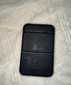 Anker Magnetic Battery (MagGo), 5,000 mAh Foldable Magnetic Wireless Portable Charger and USB-C for iPhone 15/15 Plus/15 Pro/15 Pro Max, iPhone 14/13 Series (Interstellar Gray) Interstellar Gray 56 71FXaEwIxgL