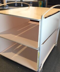 DecoBros Kitchen Wrap Organizer Rack,White (Small/Standard, 2-1/2" Box) White 22 71FZ7IcQ4AL