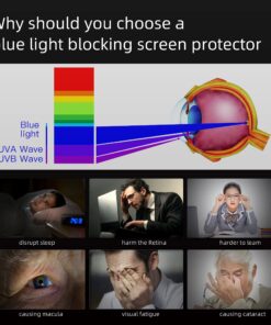Alternative view of FILMEXT MacBook Pro 14 inch Screen Protector M2, 2023 Macbook Pro 14 Screen Protector, Bubble Free Blue Light Screen Filter for Macbook Pro 14.2" M2/M1 (A2779,A2442)-Eye Protection/Anti-Glare-Matte Mac pro 14 inch 2021