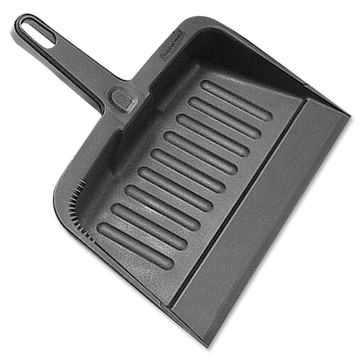 Rubbermaid Commercial Heavy-Duty Dustpan, Charcoal - 1 Piece 12 Inch Single