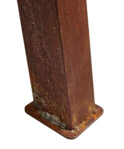 Sunnydaze 34-Inch Rustic Cast Iron Outdoor Raised Fire Pit Bowl with Handles - Oxidized Finish Rust 34 in 21 71FaryBh8JL