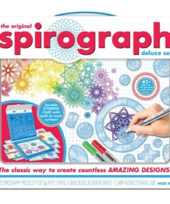Spirograph — Deluxe Set — Spiral Art Drawing Kit — The Classic Way to Make Countless Amazing Designs — For Kids Ages 8+ 21 71FazBWQxxL