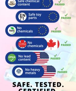 Official Cooper Dynamo for iPad Pro 11 inch Case for Kids 4th/3rd/2nd/1st Generation 2022/2021/2020/2018 | Rugged Foam, Magic Handle, Stand, with Pencil Holder, Eco-Mailer iPad Pro 11 (4th 3rd 2nd 1st gen, 2022-2018) Bubble Gum Pink 17 71Fb3x4JKrL 1