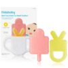Frida Baby Not-Too-Cold-to-Hold BPA-Free Silicone Teether for Babies 8 71FbTDW0HRS