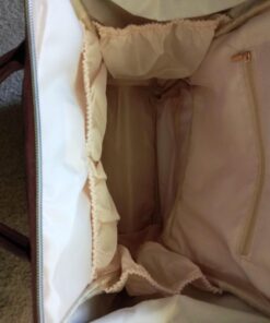 QIMIAOBABY Diaper Bag Backpack,Waterproof Multifunctional Large Travel Nappy Changing Bags… (Pink with gray) Pink With Gray 44 71FbYweSvAL