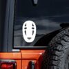 No Face Decal Vinyl Sticker Auto Car Truck Wall Laptop | White| 3" x 6" 16 71FbfsZjf4L