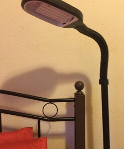 Lavish Home (72-0890) 5 Feet Sunlight Floor Lamp With Adjustable Gooseneck - Black 29 71FcjGtgNXL