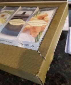 Tea Forte Single Steeps Loose Leaf Tea Sampler, Assorted Variety Box, Single Serve Pouches (Assorted - Tea Tasting), 15 Count (Pack of 1) 27 71Fd6Me2XTL