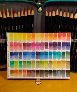 Derwent Coloured Pencils, Inktense Ink Pencils, Drawing, Art, Metal Tin, 72 Count (2301843) (Packaging May Vary) 54 71Fe orFViL