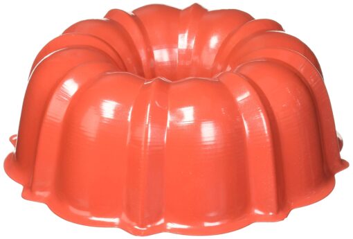 Nordic Ware Formed Bundt Pan, 12-Cup, Red