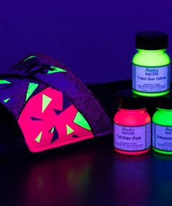 Angelus Neon Leather Paint 1oz 12 Color Set Kit For Sneakers, Shoes Boots, Jackets, Shirts, Cups, & More- Made in USA 27 71FeJTijr3L