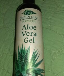 Aloe Vera Gel for Skin Care | Pure Aloe Vera | Real 100 Aloe Vera Gel for Face, Skin, Hair Care, Daily Moisturizer, Aftershave lotion, Sunburn Relief Aloevera - Alcohol Free - 12 Ounce, By Green Leaf 12 Fl Oz (Pack of 1) 26 71FeU5rn2RL