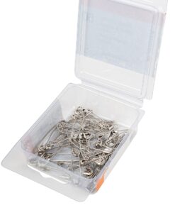 SINGER 00226 Assorted Safety Pins, Multisize, Nickel Plated, 50-Count 14 71FeZFcIgWL