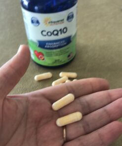 CoQ10 (400mg Max Strength, 200 Capsules) - High Absorption Vegan Coenzyme Q10 Powder - Ubiquinone Supplement Pills, Extra Antioxidant CO Q-10 Enzyme Vitamin Tablets, COQ 10 400 mg 200 Count (Pack of 1) 21 71FeoLtZsdL