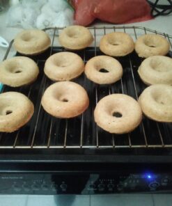 Wilton Non-Stick 6-Cavity Donut Baking Pans, 2-Count Gray Donut Pans 45 71FewdcB2WL