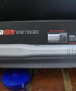 TEKTON 1/2 Inch Drive Micrometer Torque Wrench (10-150 ft.-lb.) | 24335 1/2 Inch Drive (10-150 ft.-lb.) 10-150 ft.-lb. 69 71Ff qbRML