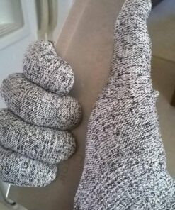 Stark Safe Cut Resistant Gloves, Level 5 Protection, Kitchen Cut Gloves for Meat, Shucking, Fillet, Mandolin Slicing, Carving, 1 Pair, Medium 28 71Ff4JDkIyL