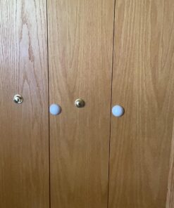 National Hardware N213-561 V337 Wall Door Stops in White, 2 pack 22 71Ff4f QX8L
