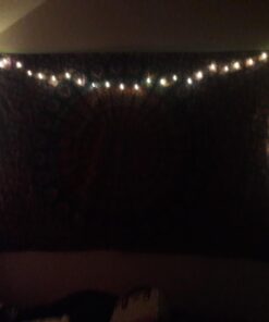 ANJAYLIA 16.5Ft 50 LED Fairy Lights Battery Operated String Lights for Party Home Wedding Festival Decoration, Warm White 34 71FfGUUmkEL