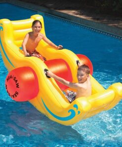 Swimline Sea-Saw Rocker , Yellow Sea-Saw Double Rocker 10 71Fflcd75SL
