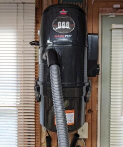 BISSELL Garage Pro Wall-Mounted Wet Dry Car Vacuum/Blower With Auto Tool Kit, 18P03, Stealth Metallic Gray 56 71Ffmm0ImL