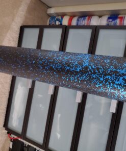 Amazon Basics High-Density Round Foam Roller for Exercise, Massage, Muscle Recovery Blue Speckled 36-Inch 34 71Ffx2C8IaL