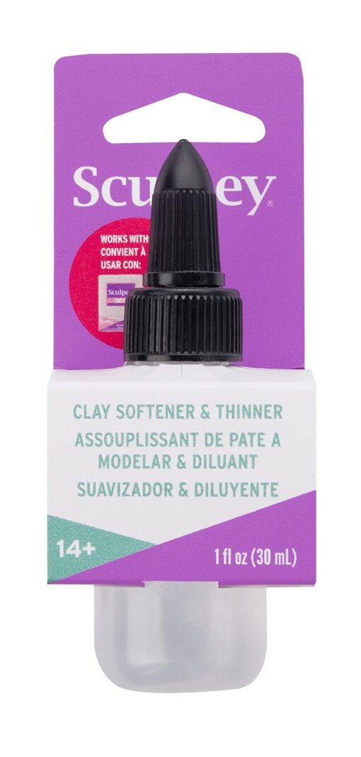 Sculpey Clay Softener 1 oz. Clear