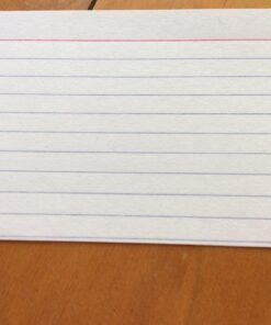 Oxford Ruled Index Cards, 3" x 5", White, 100-Pack (31) 24 71FgZ236GnL