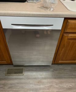 Stainless Steel Magnetic Dishwasher Door Cover, Dishwasher Cover, Dishwasher Magnet Cover, Dishwasher Appliance Wrap (23.5 x 26 Inches, Easily Trimmable) 26 Inch 29 71FgfOMhUL