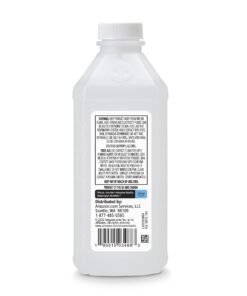 Amazon Basics 99% Isopropyl Alcohol For Technical Use, Unscented, 16 Fl Oz (Pack of 12) 16 Fl Oz (Pack of 12) 22 71FgmFjVkaL