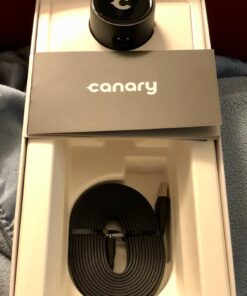 Canary Pro Indoor Home Security Camera 1080p HD WiFi IP | 24/7 Watch Live Video, Siren, Climate Monitor, Motion Alerts, Two-Way Talk, Night Vision, 10x Zoom, Private Mode, Works with Alexa and More 58 71Fgp6kIUUL