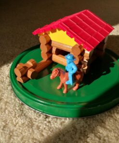 Lincoln Logs Centennial Edition Tin Amazon Exclusive-150+ Pieces-Real Wood-Ages 3+-Best Retro Building Gift Set for Boys/Girls-Creative Construction Engineering-Top Blocks Kit-Preschool Education Toy 50 71Fh4o4P2oL