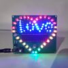 IS DIY Electronics Projects Soldering Practice, Heart Love LED Lights Kit, Remote Control RC Circuit Assemble DIY Soldering Kit No Case 79 71FhMZ9iCEL