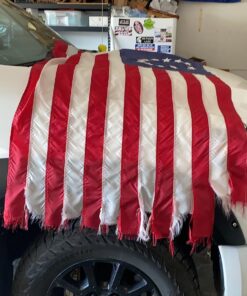 Made in USA Flags Co. - 13-Star Betsy Ross Flag Made in USA- All Weather American Flag with Fade-Resistant SolarMax Nylon, Embroidered Stars & Sewn Stripes - Premium Quality, Durable 3x5 ft Flag 24 71FhNJCW6CL