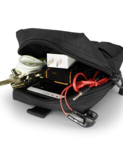 YDA Molle Pouch 2 Pack Tactical EDC Pouch Organizer for Tactical Backpack (Black+US Flag Patche) 19 71Fi2cRSthL