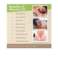 NZ Country Manuka Oil | 100% Pure Organic Essential Oil | Natural and Effective Skin Care | Plant Therapy Essential Oils for Body, Nails, Hair, Skin & Lips | 35x Stronger Than Organic Tea Tree Oil 25 71FiPseK6GL