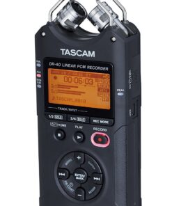 Tascam, 4 AD Converter, usb2.0, Black, DR-40 19 71FipTvDWFL