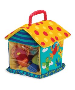 Manhattan Toy Put and Peek Birdhouse Soft Activity Toy 7.5 x 7.5 x 9 inches 11 71FiuMs2ML