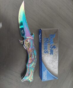 Dark Side Ballistics Blades Spring Assisted Rainbow 30 71FjKtADOJL