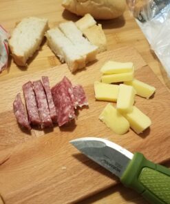 Morakniv Eldris Fixed-Blade Pocket-Sized Knife with Sandvik Stainless Steel Blade and Plastic Sheath 2.2-Inch. Green 46 71FjaPflEOL